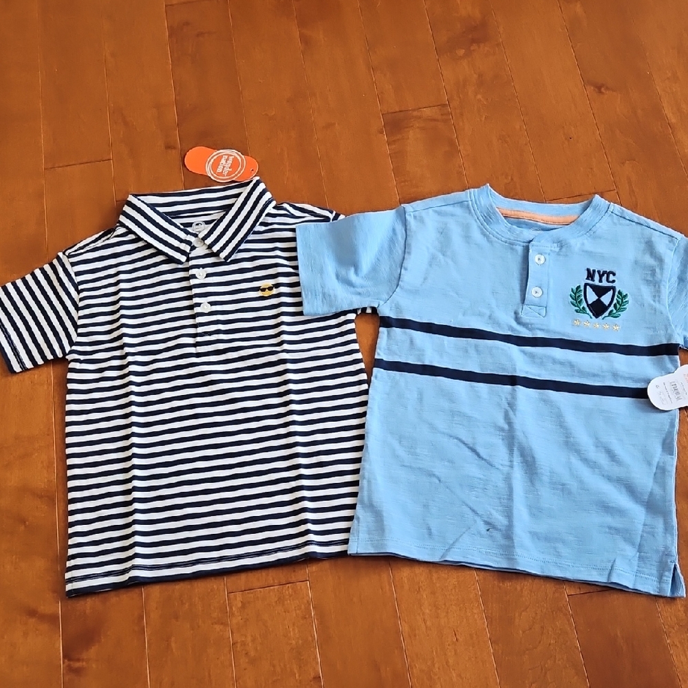 Nwt 2 Wonder Nation Polo Shirts